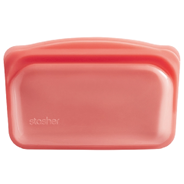 スタッシャーシリコンバッグ(EZスナック)(レッド)【stasher】の商品画像3枚目