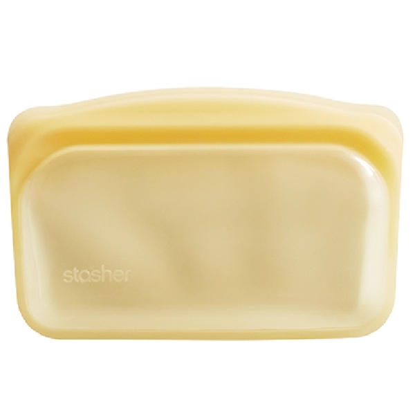 スタッシャーシリコンバッグ(EZスナック)(イエロー)【stasher】の商品画像3枚目