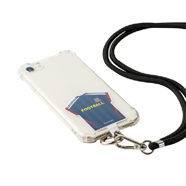 フォンタブ(Tシャツ型)(白)【スマホストラップホルダー付きシート】の商品画像2枚目