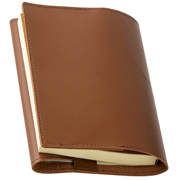 本革文庫本カバー(ブラウン)の商品画像4枚目