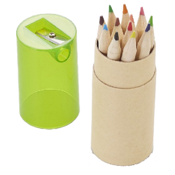 色えんぴつ12pcsシャープナー付きの商品画像2枚目