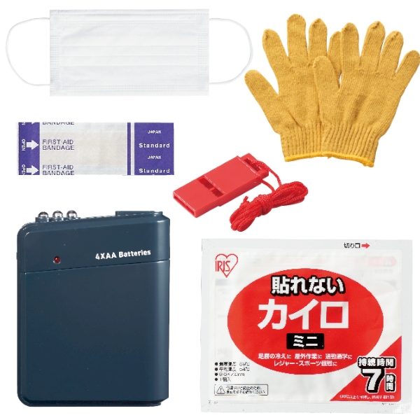 モシモニソナエル　防災30点　箱入セット【防災セット】の商品画像5枚目