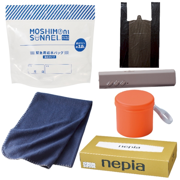 モシモニソナエル　防災30点　箱入セット【防災セット】の商品画像7枚目