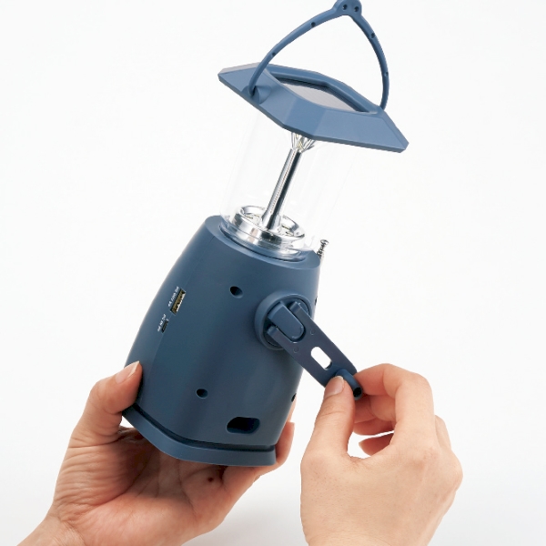 モシモニソナエル　マルチ電源ラジオランタン【防災備品】の商品画像2枚目