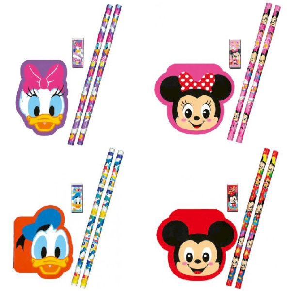 みんなのキャラクター　オールスター文具4点セットの商品画像3枚目