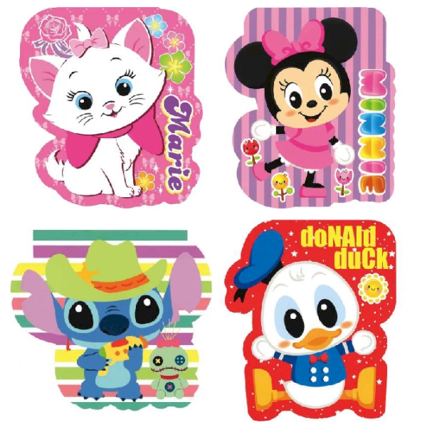 みんなのキャラクター　ぬりえ付きらくがきちょう1冊の商品画像3枚目