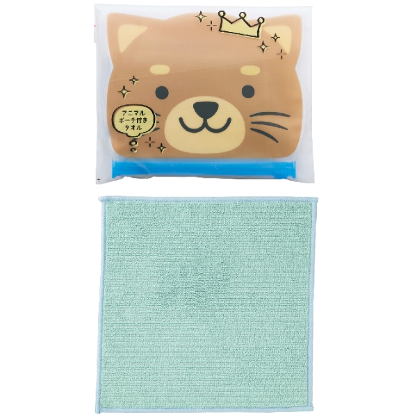 アニマルポーチ付きタオル1個の商品画像3枚目