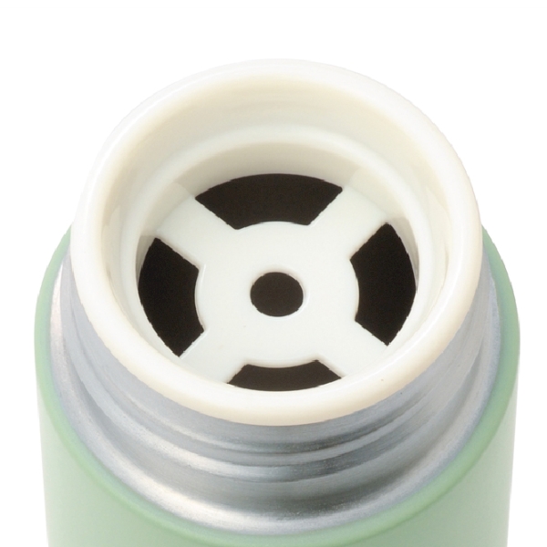 ストッパー付き真空ステンレススリムボトル200ml　1本【ミニボトル】の商品画像2枚目