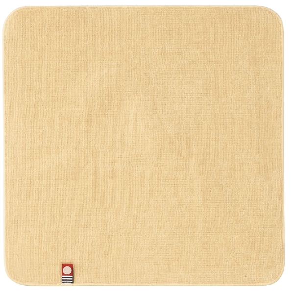 今治シャーリングカラーハンカチタオル(ナチュラル)の商品画像2枚目