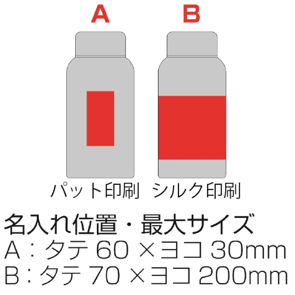 Smoo・真空二重構造ステンレスボトル400ml(ブルー)の商品画像3枚目