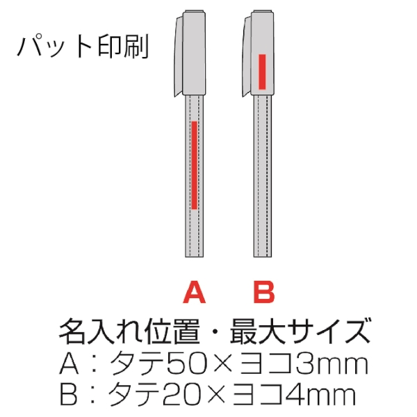 シュナイダー　ボールペン(トップス505)(レッド)の商品画像3枚目