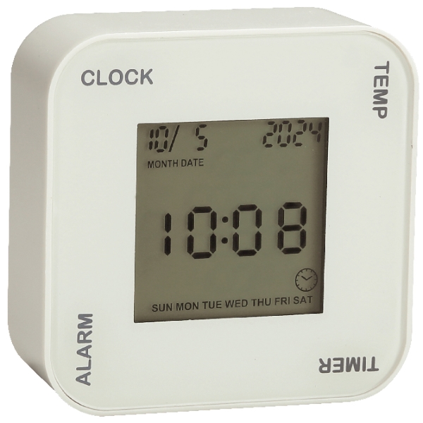 4WAYスクエアデジタルクロックの商品画像4枚目