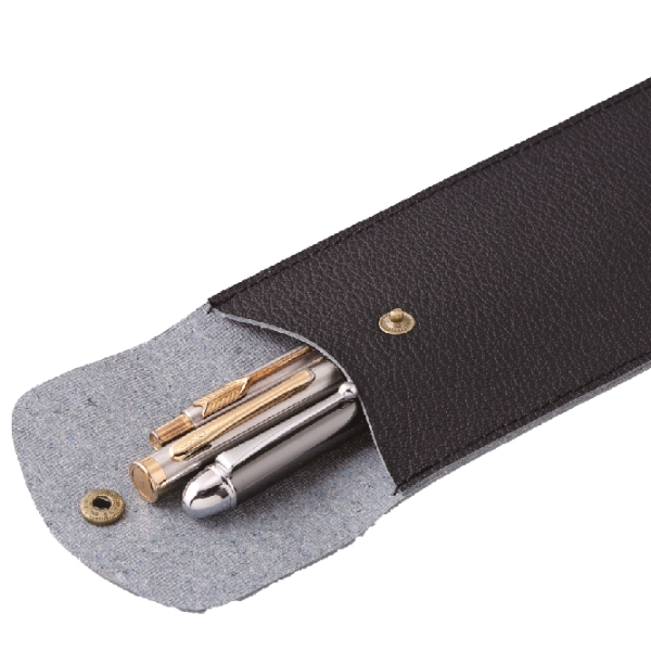 スフィア・リサイクルレザーマルチロングケース(ネイビー)の商品画像2枚目