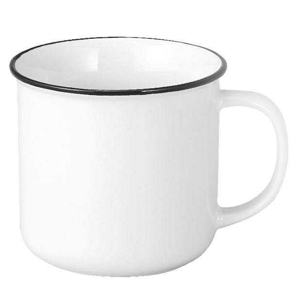 ホーロースタイルマグカップ(ブラック)の商品画像5枚目