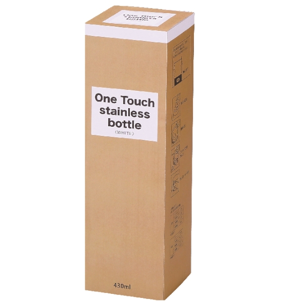セルトナ・ワンタッチ式真空ステンレスボトル(ホワイト)の商品画像4枚目