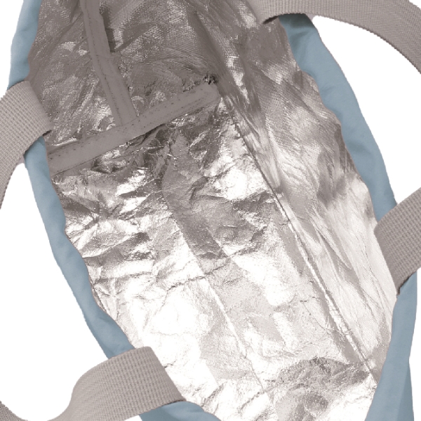 保冷温巾着バッグ(ブルー)の商品画像2枚目