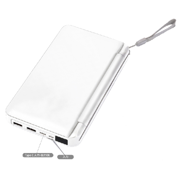 ソーラーパネルバッテリー10000：MA091の商品画像4枚目