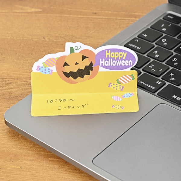 ハロウィン･ダイカットふせん（２０枚入）：25B0231の商品画像2枚目