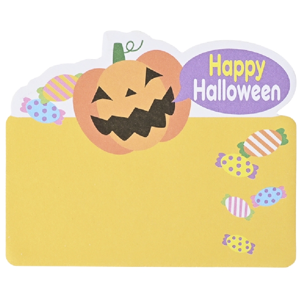 ハロウィン･ダイカットふせん（２０枚入）：25B0231の商品画像3枚目