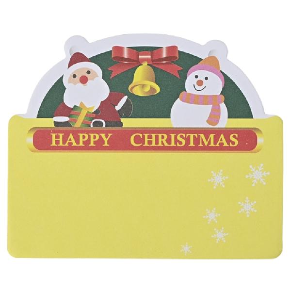 クリスマス・ダイカットふせん（20枚入）：25B0933 【Christmas　Xmas】の商品画像3枚目