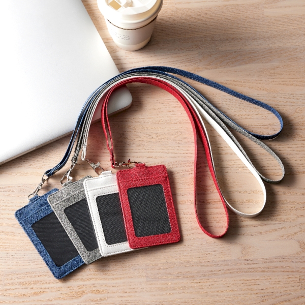 パスケース(ネックストラップ付)色選べますの商品画像2枚目