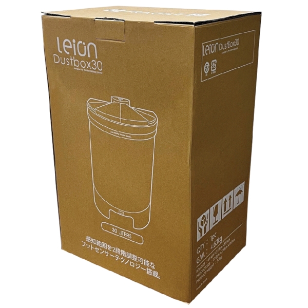 Leion　フットセンサー内蔵自動開閉ゴミ箱の商品画像3枚目