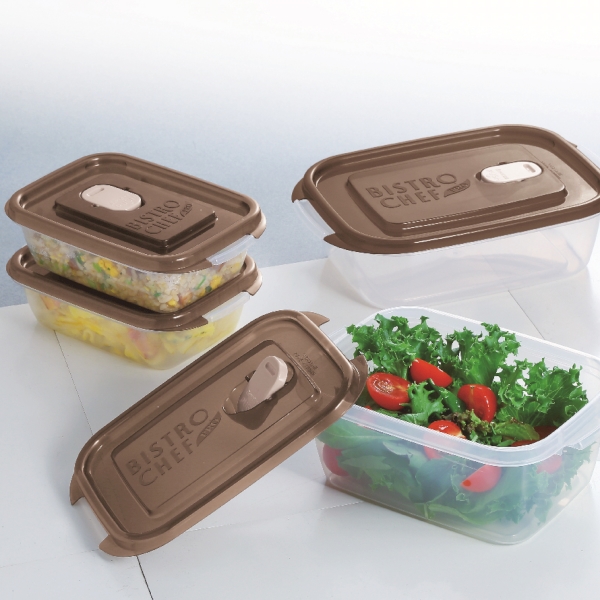 ビストロシェフ・空気弁付き保存容器400ml　2Pセットの商品画像3枚目