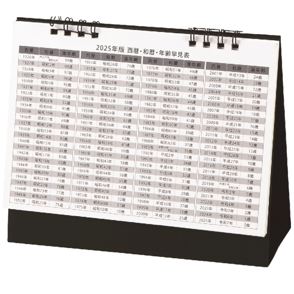 2025卓上カレンダー(セブンカラーズ)の商品画像4枚目