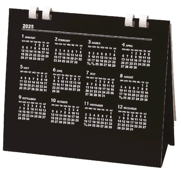 2025ペーパーリング卓上カレンダーの商品画像4枚目