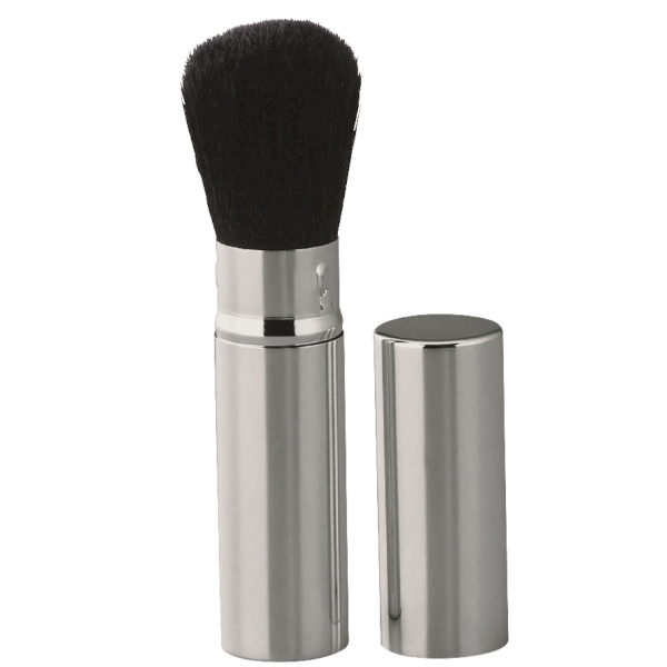 ルナベル　スライドコスメブラシ(シルバー)の商品画像2枚目