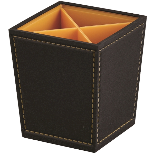 レザースタイルツールスタンド(仕切り板付き)(イエロー)の商品画像4枚目