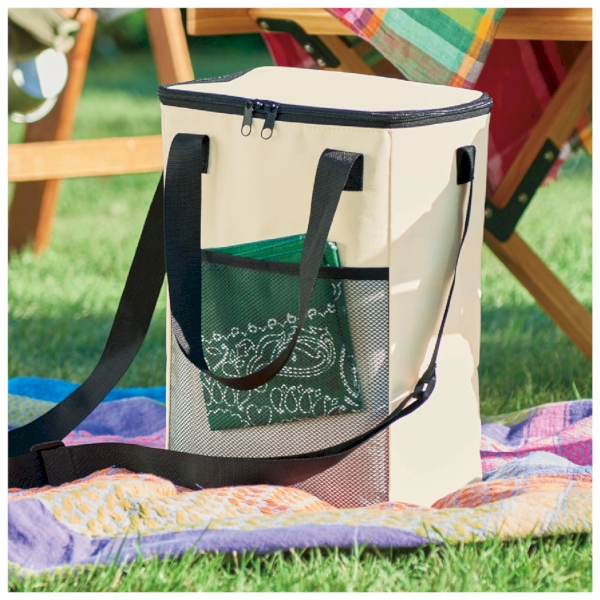 ナチュラルカラー保冷温ボックスバッグの商品画像4枚目