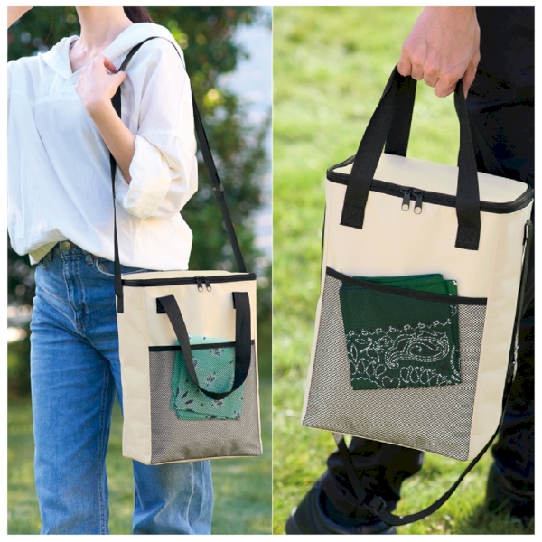 ナチュラルカラー保冷温ボックスバッグの商品画像5枚目