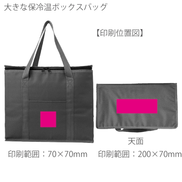 大きな保冷温ボックスバッグの商品画像3枚目