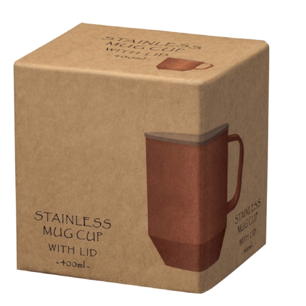 蓋付き真空ステンレスマグカップ400ml(オフホワイト)の商品画像6枚目