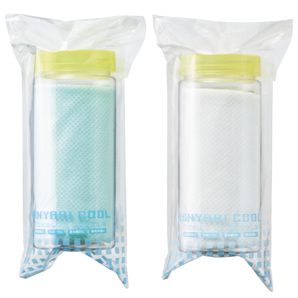 ひんやりクール　ボトル入タオルの商品画像2枚目