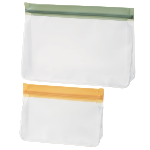 リル　繰り返し使えるジッパーバッグ2枚組【SGDsグッズ】の商品画像3枚目