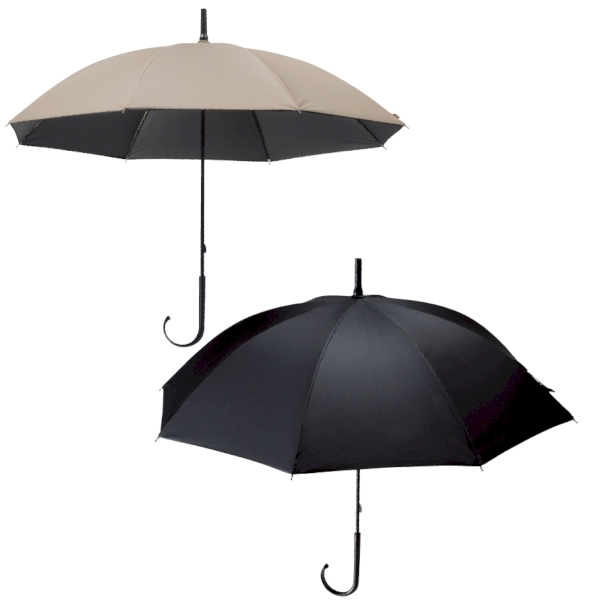 ベーシックカラー晴雨兼用長傘の商品画像2枚目