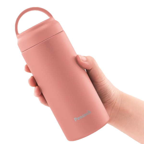 ピーコック・スクリューマグタイプ0.35LAKZ(ダスティピンク)の商品画像2枚目