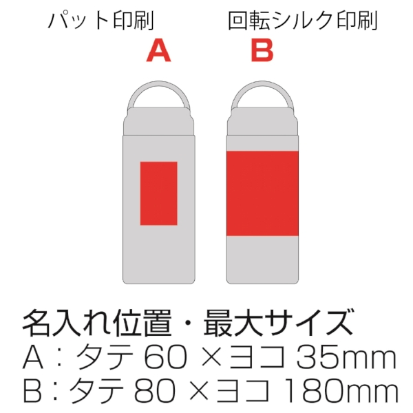 ピーコック・スクリューマグタイプ0.35LAKZ(ダスティピンク)の商品画像3枚目