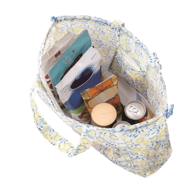 京都くろちく・ぽーたぶるれいんえこばっぐ(はっ水加工)(薄灰花usuzumibana)の商品画像3枚目