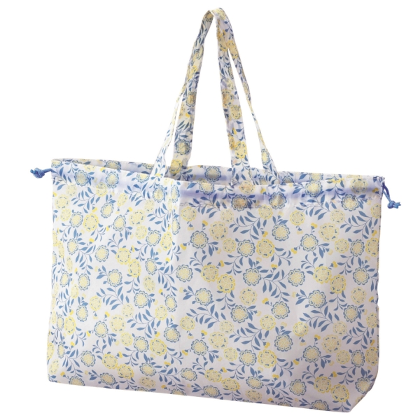 京都くろちく・ぽーたぶるれいんえこばっぐ(はっ水加工)(薄灰花usuzumibana)の商品画像4枚目