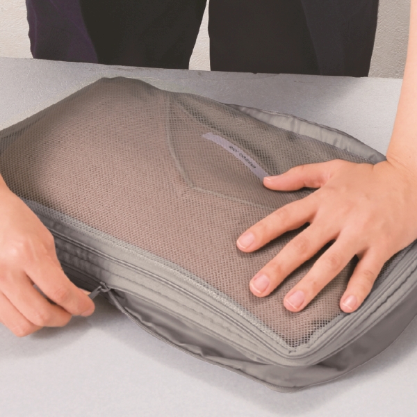 ファスナーde圧縮収納ケースの商品画像2枚目