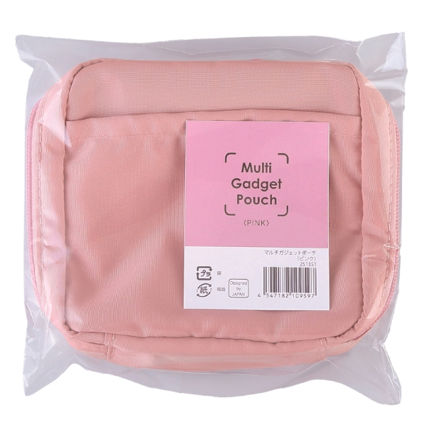 マルチガジェットポーチ(ピンク)の商品画像4枚目