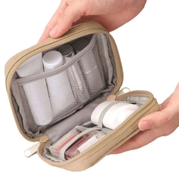マルチガジェットポーチ(ベージュ)の商品画像2枚目