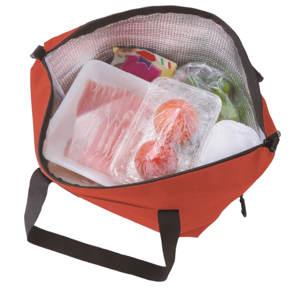 セルトナ・たためる2WAYマチ広保冷温バッグ(レッド)の商品画像2枚目