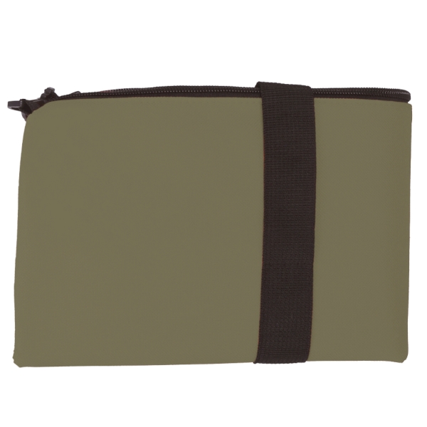 セルトナ・たためる2WAYマチ広保冷温バッグ(カーキ)の商品画像4枚目