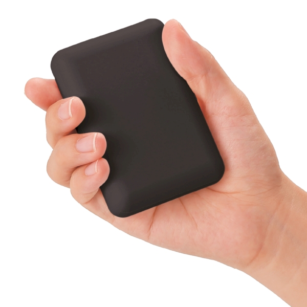 急速充電・小型軽量モバイルバッテリー10000(ブラック)の商品画像2枚目