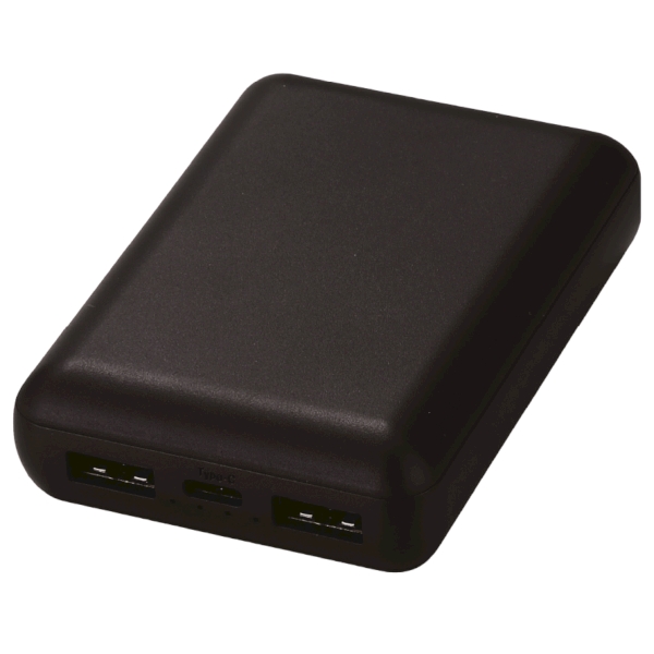 急速充電・小型軽量モバイルバッテリー10000(ブラック)の商品画像5枚目