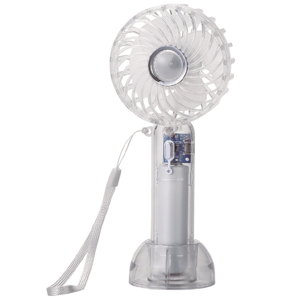 クリアハンディファン(ストラップ付き)(クリア)の商品画像5枚目